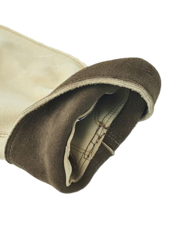 Chamois Ranch Glove - 5 finger Natural Yellow