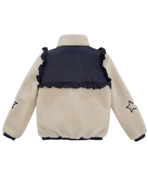 Stryn Fleece Jacket Girl Beige