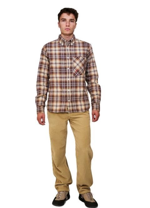 Hovedbilde G-10 Button Down Flannel Shirt Fudge-Otter