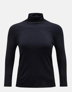 Bilde av PEAK PERFORMANCE MAGIC ROLLNECK DAME BLACK