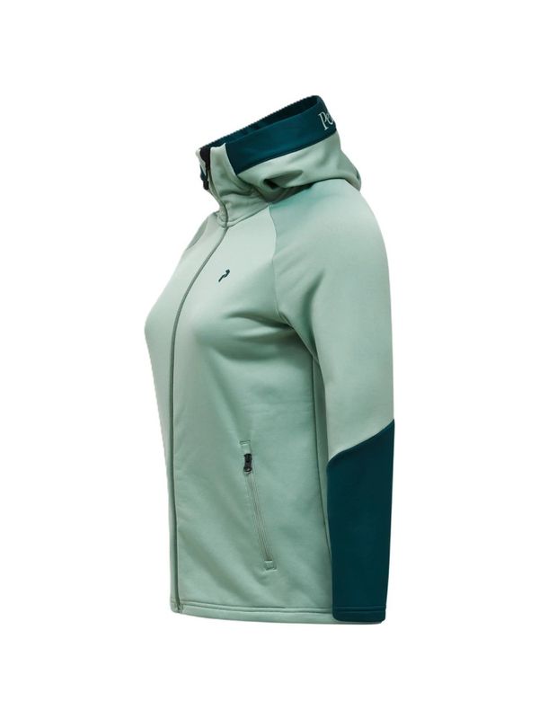 W Rider Essentials Zip Hood Green Valley
