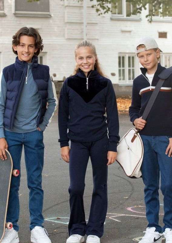 Sirdal Top Girl Blue Ink