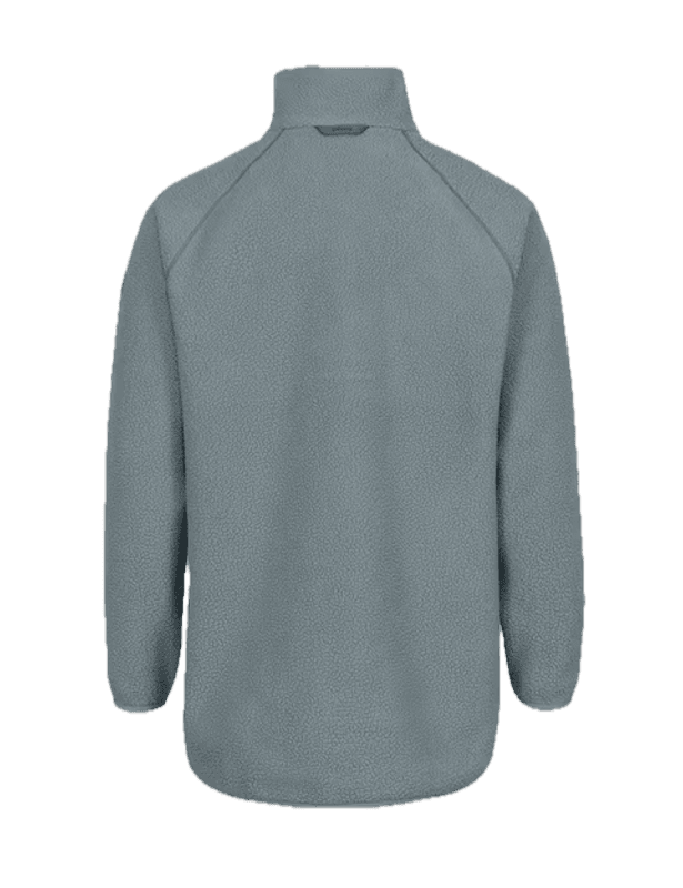 Fusion Pile Oversized Henley Green / Blue