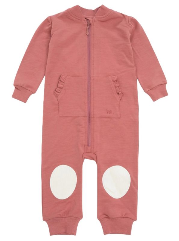 Bergen Terry Overall Baby Burned Rose