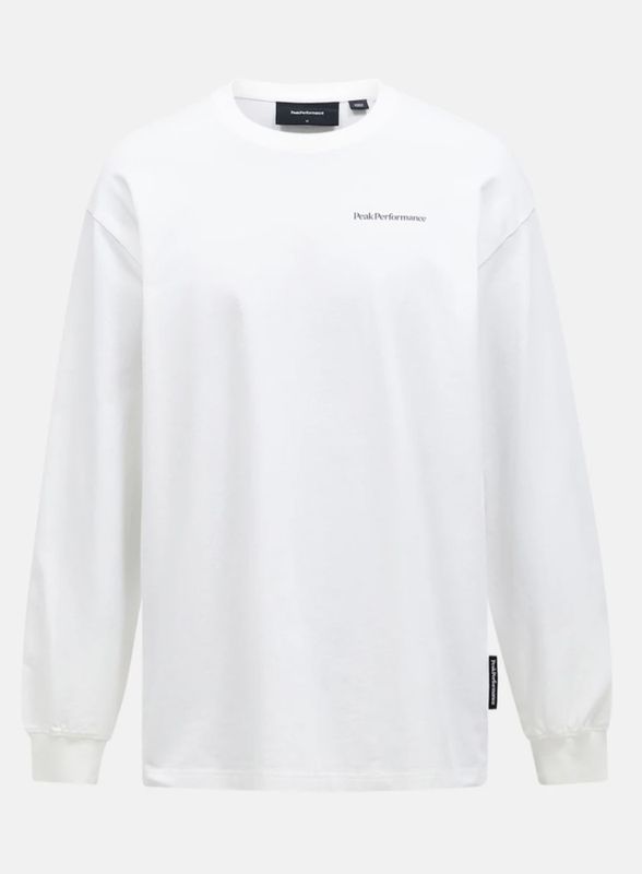 PEAK PERFORMANCE M GRAPHIC LONGSLEEVE OFFWHITE