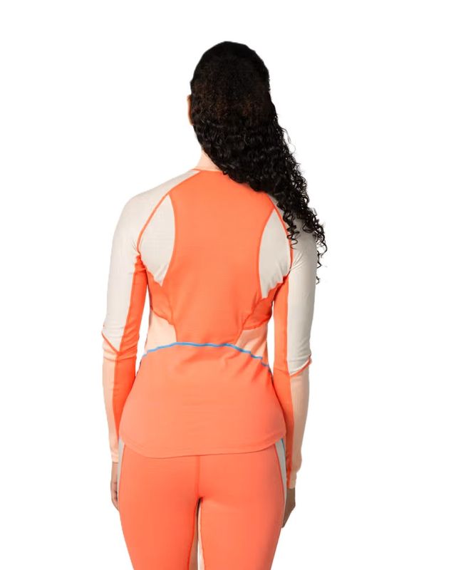Alma Half Zip Coral