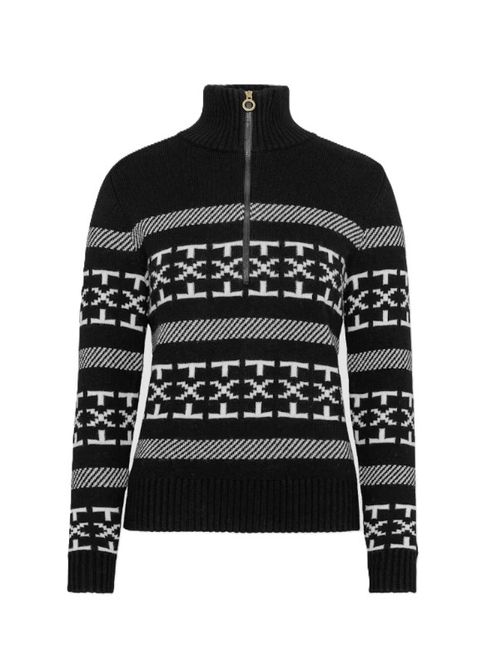 Hovedbilde Dalsbygda Woolmix Halfzip Sweater Black