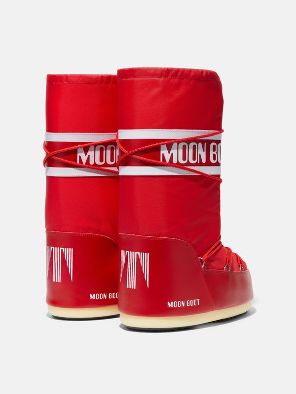 MOON BOOT ICON NYLON RED