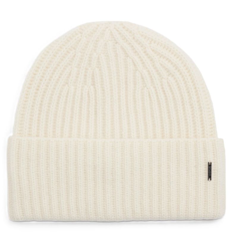 Alba Cashmere Beanie Cream
